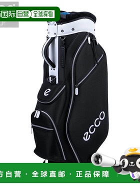 日本直邮ECCO 男士球童包 ECC005 BK 黑色