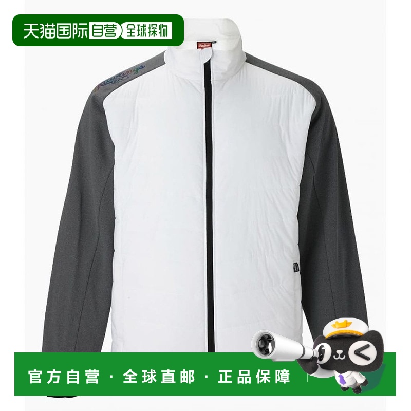 日本直邮Rawlings-Rawlings男士棒球长袖风衣风夹克薄软垫J006485