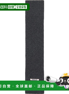 1h可退 香港直邮AURALEE 男士 灰色 Light Cashmere Knit 披肩 A2