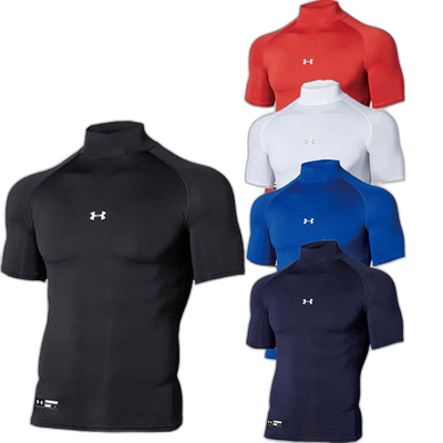 日本直邮UNDER ARMOR 棒球垒球合身背心 UA Heat Gear Armor 压缩