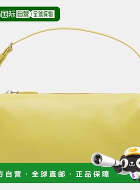 1h可退 香港直邮The Row 女士 '90s 皮革肩包 yellow黄色 舒适时