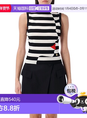 1h可退 香港直邮Balmain 巴尔曼 女士 针织背心 EF0AG623KI32