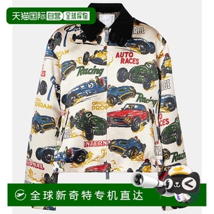 香港直邮潮奢 女士 1h可退 Sacai colorful 印花套头上衣 003638