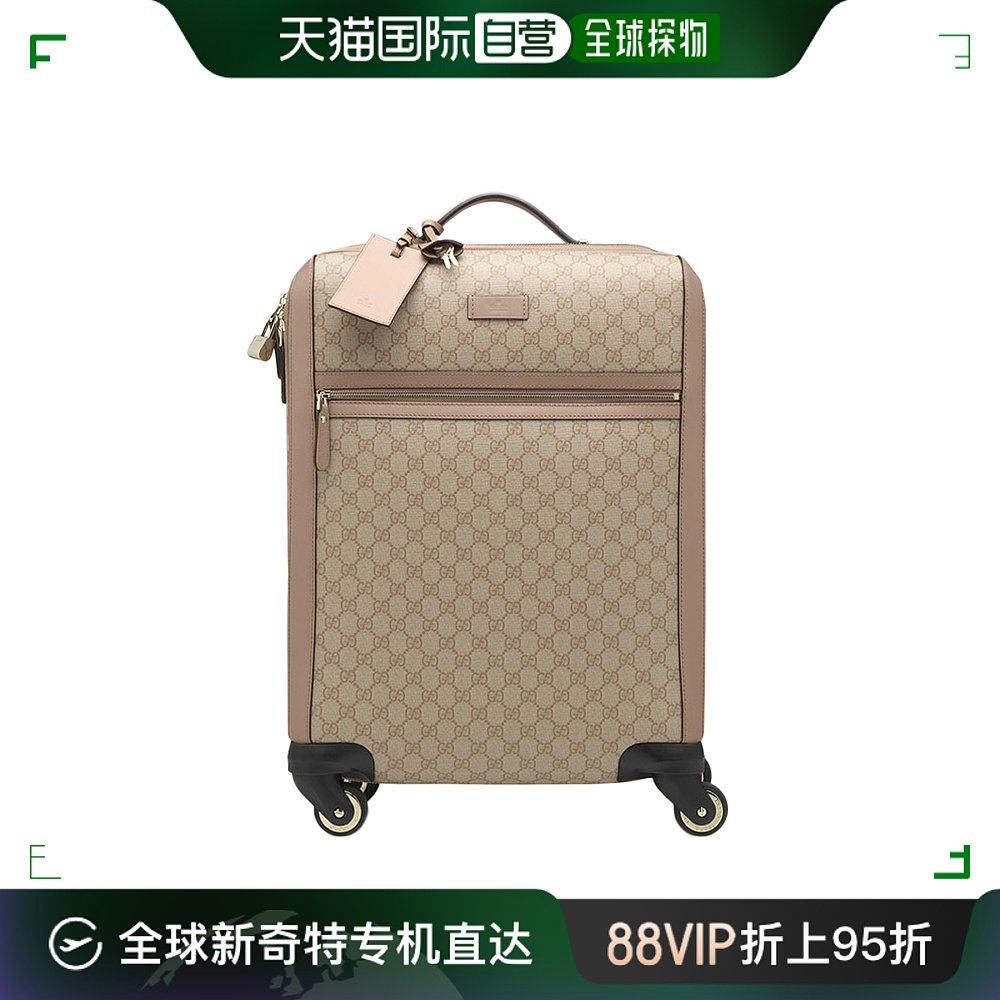 自营gucci gg supreme帆布四轮手提行李箱 293909-kgdhg-8963