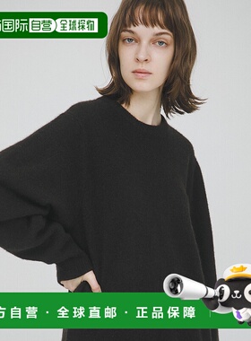 1h可退 日本直邮LAATO 女装 yak羊毛混纺宽松针织衫 半袖设计 上