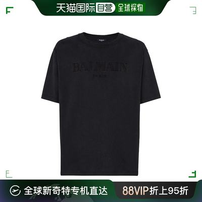 香港直邮BALMAIN 男士T恤 CH0EG010BC72YGD