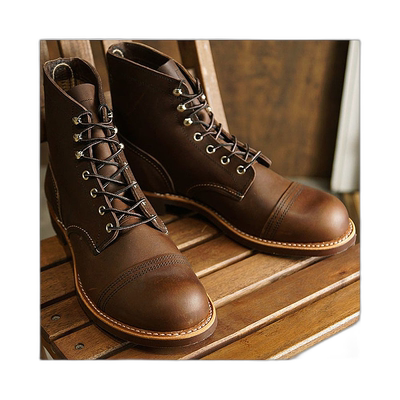 日本直邮REDWING Iron Ranger男士工作靴 #8111 IRON RANGER RED