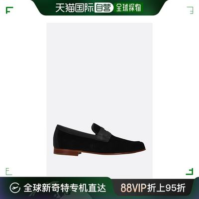 香港直邮潮奢 John Lobb 男士 Hendra 绒面革乐福鞋 HENDRASUEDE