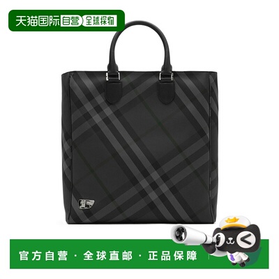 香港直邮Burberry Grid 托特包 80973551