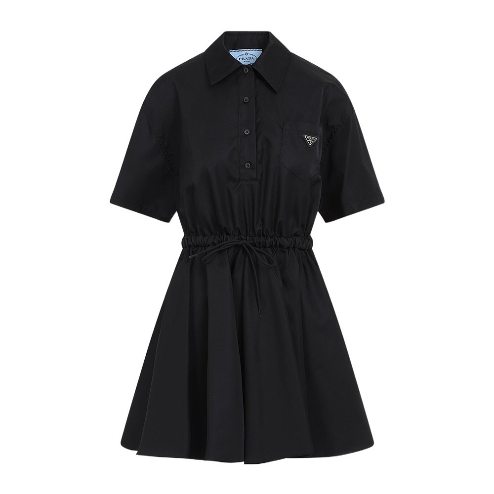 PRADA 女士连衣裙 23X7311WQ8SOOOF0002 AW2024 黑色