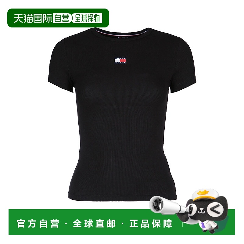 香港直邮Tommy Hilfiger汤米希尔费格女士 T恤 DW0DW17881夏