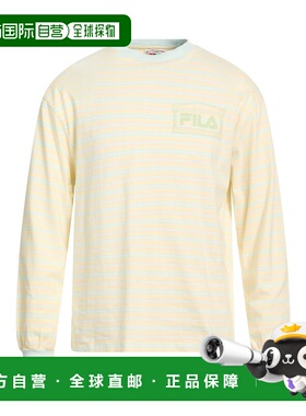 1h可退 香港直邮潮奢 Aries X Fila 男士 T恤 blue蓝色 舒适时尚