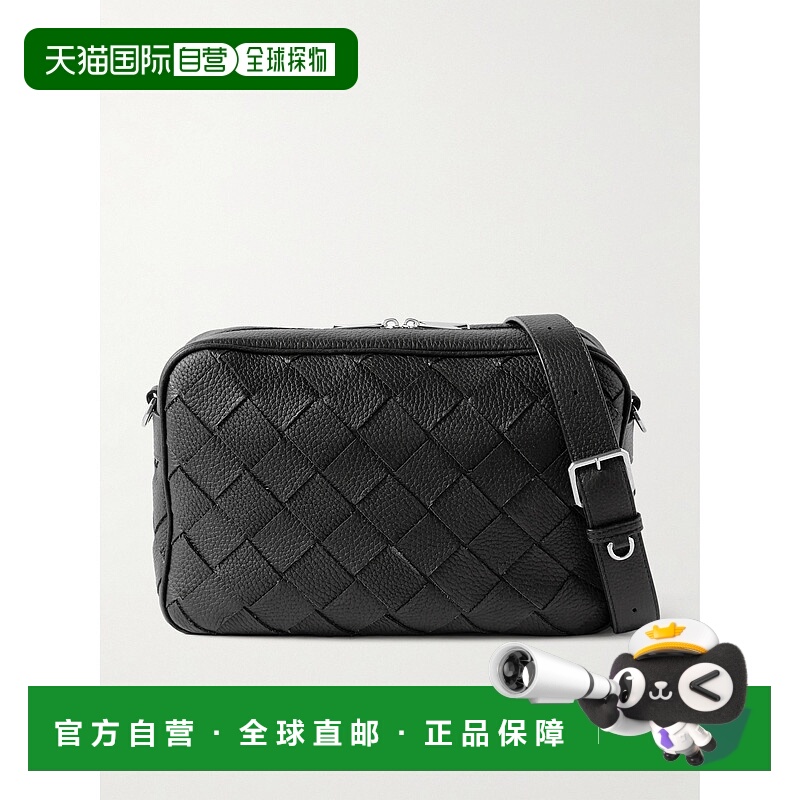 1h可退 香港直邮潮奢 Bottega Veneta 葆蝶家 男士 黑色中号 Intr