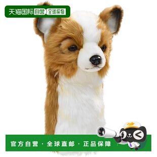 【日本直邮】Hansa汉莎DRIVER高尔夫球杆头套棕460cc毛绒吉娃娃BH