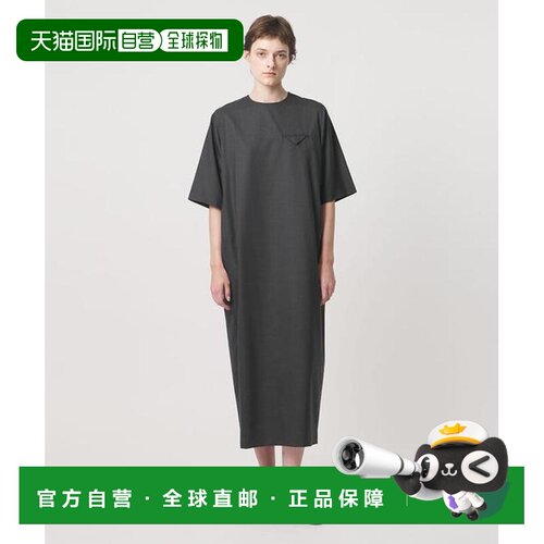 日本直邮UNITED ARROWS LOEFF 盒型短袖连衣裙