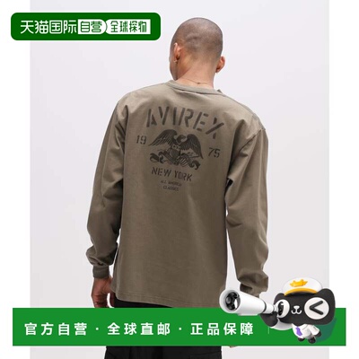 日本直邮STENCIL 短袖T恤 橄榄绿长袖