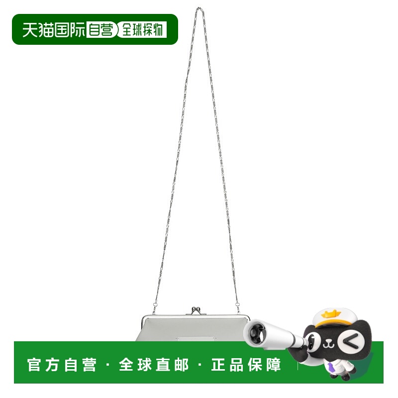 1h可退 日本直邮beautiful people 女士横型牛皮金属扣手拿包 软