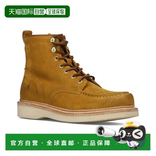 Hudson 美国奥莱直发工装 Suede 棕色 靴 靴子 自营Frye