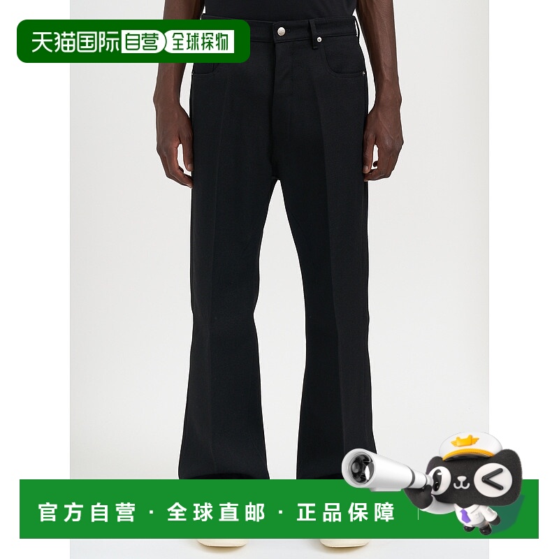 1h可退 香港直邮RICK OWENS 男士休闲裤 MRU02E1333WD09BLACK AW2