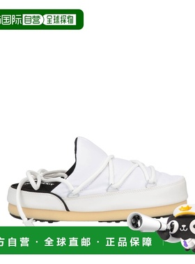 香港直邮moon boot 月亮靴 女士 Mules 木屐 white白色 舒适时尚