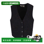 香港直邮Chloe 流行穿搭 C22AGI01165羊毛百搭正品 徽标无袖 马甲