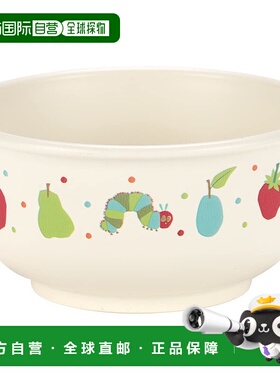 【日本直邮】Skater斯凯达儿童茶碗 抗菌230ml饥饿的青虫XP23AG-A