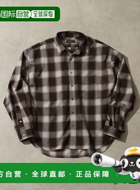 1h可退 日本直邮J.S.Homestead 男装 渐变格纹衬衫 2605047060501