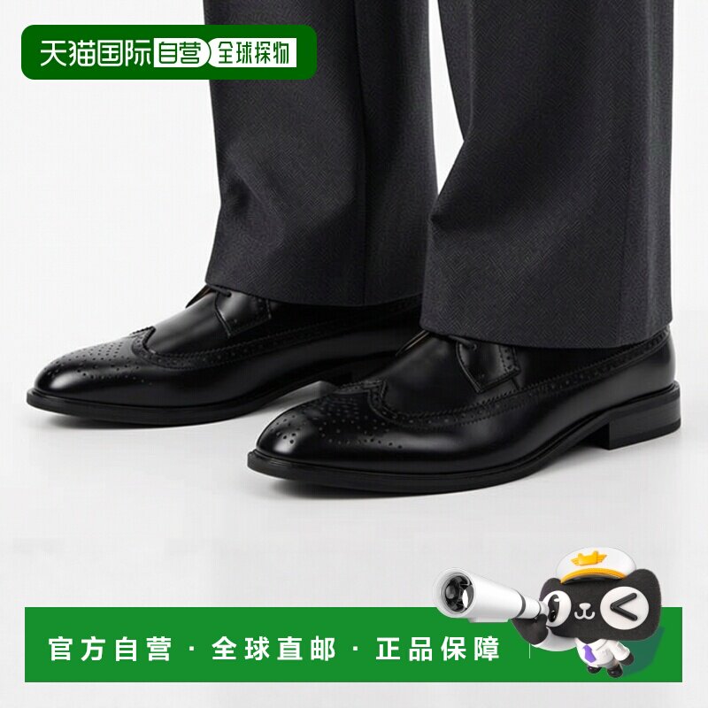 日本直邮LASSU&FRISS 25-802 办公休闲正装翼尖系带鞋 /802（黑色