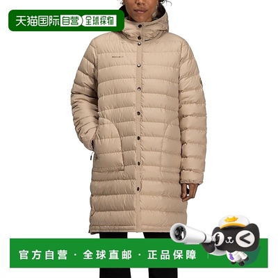 【日本直邮】猛犸象 长款羽绒服 亚洲版女款 沙漠黄色 1013-02920