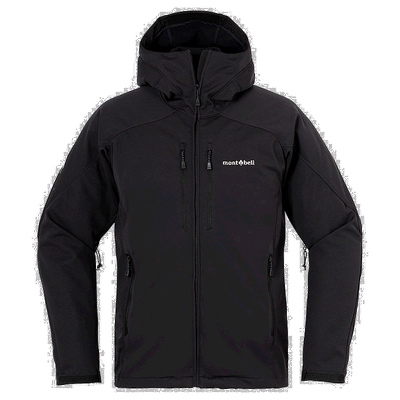 日潮跑腿Montbell蒙贝欧男士户外连帽夹克时尚百搭舒适OG1106723
