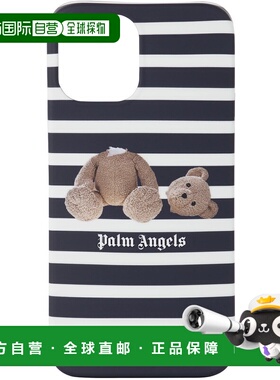 1h可退 香港直邮Palm Angels 棕榈天使 女士 蓝色 & 白色徽标 iPh