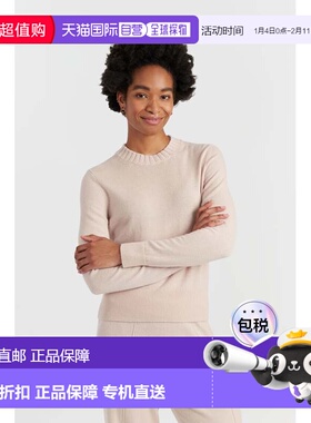 自营chinti & parkerBone Wool-Cashmere Cropped Sweater - bone