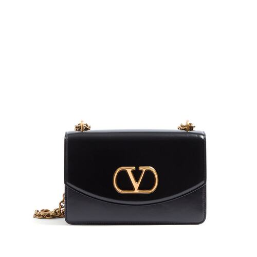 Valentino 华伦天奴 女士 亮面小牛皮单肩包 WB0R16GCB