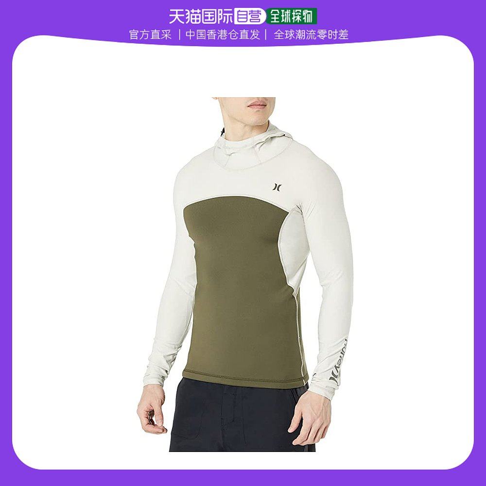 香港直邮潮奢 hurley 男士coast guard 连帽冲浪上衣