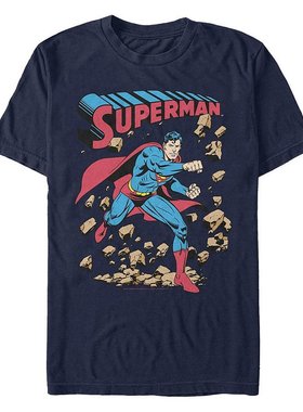 Fifth Sun|DC 男款超人摇滚拳套短袖 T 恤