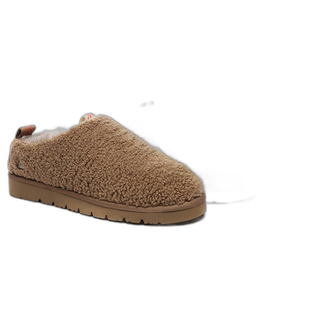 澳大利亚直邮EVERAU轻松穿脱就能出门的遛弯拖鞋羊毛+泰迪绒毛拖E