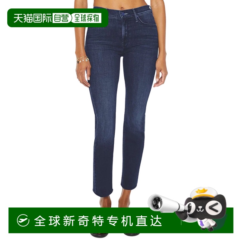 香港直邮Mother 中腰牛仔长裤 1686104正品品牌时尚潮流高档显瘦