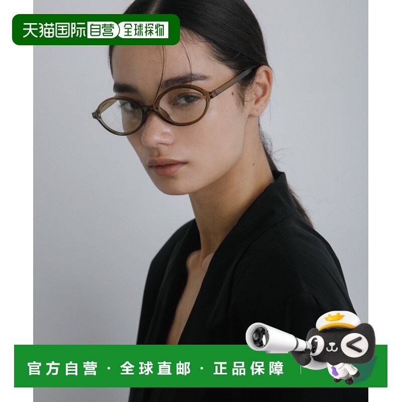 日本直邮DECOR 女士 圆形框架 轻盈全塑光学眼镜 URA72WD403