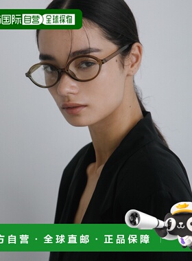 日本直邮DECOR 女士 圆形框架 轻盈全塑光学眼镜 URA72WD403