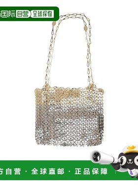 香港直邮Paco Rabanne 金属饰面单肩包 20ASS0007MET123