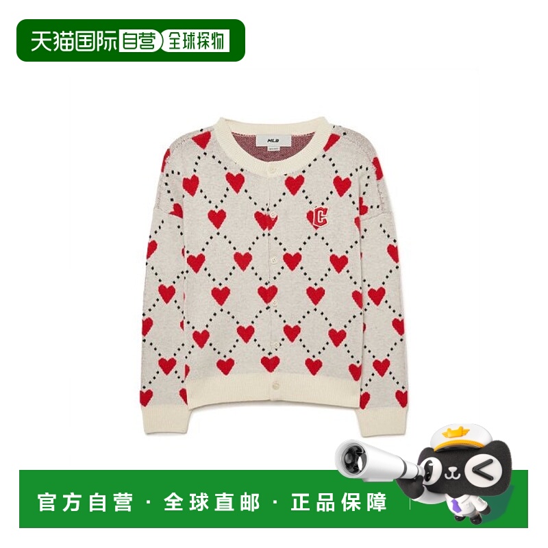 韩国直邮MLB KIDS 童鞋  7FKCH0334-45CRD童装针织衫