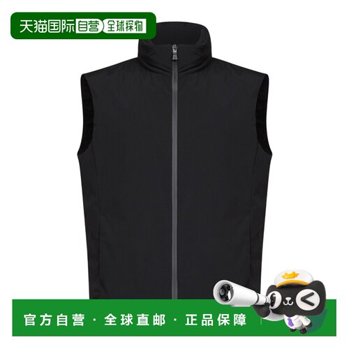 香港直邮HERNO 男士马甲 GI000672U128409300 AW2026 黑色 双层防