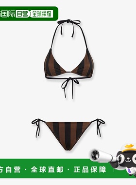 1h可退 香港直邮Fendi 芬迪 女士 雙面兩件式泳衣 FXBA28AT8G性感