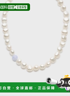 1h可退 日本直邮NOJESS 女士银色珍珠项链 30251116001