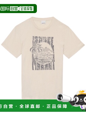 香港直邮ISABEL MARANT 男士T恤 TS0052HBC3N09H23EC AW2025