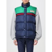 按扣拉链口袋羽绒马甲 男士 698713Z8BN7 古驰 Gucci