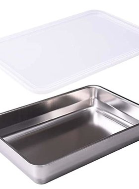 日本直邮Arnest 深款盘 深方型  不锈钢  A-77519