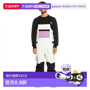 日本直邮Quiksilver 滑雪雪板连身裤 FLY HIGH BIB PT 24 滑雪裤