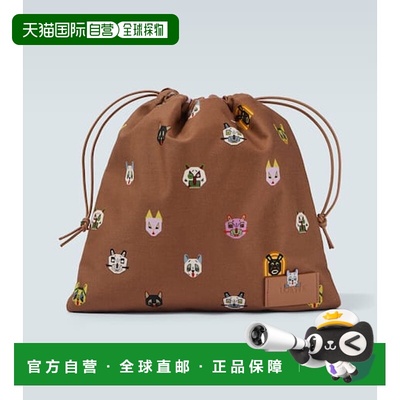 1h可退 香港直邮潮奢 LOEWE 罗意威 男士 x Louis Wain Cats 皮革