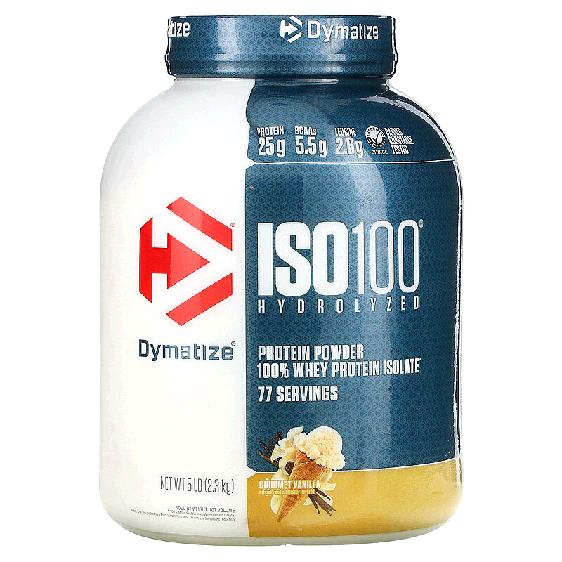 香港直發(fā)dymatize nutrition乳清分離蛋白香草味2.3kg蛋白質(zhì)粉
